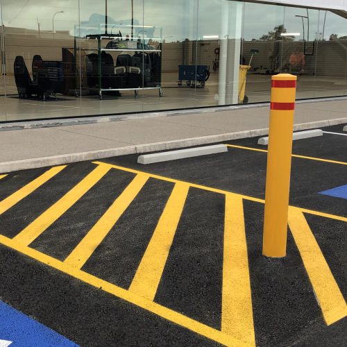 Fixed Powdercoated Bollard